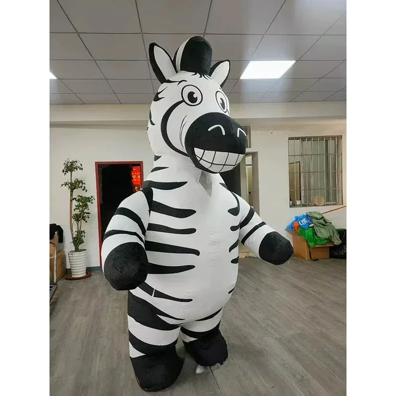 Kostum Maskot Zebra Tiup, Kost - Suits ulasan dan harga