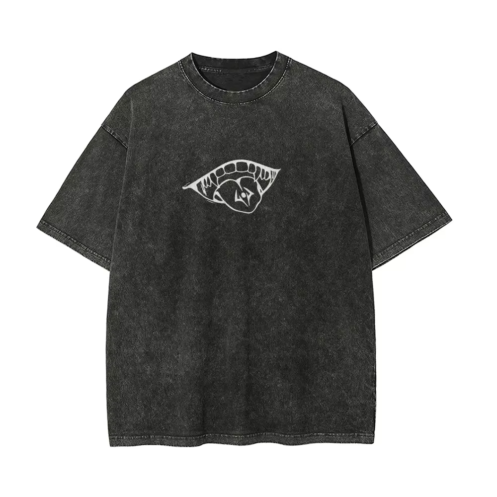 Kaos Jujutsu Kaisen Sukuna Pri - Acid Wash Vintage Graphic T Shirt ulasan dan harga